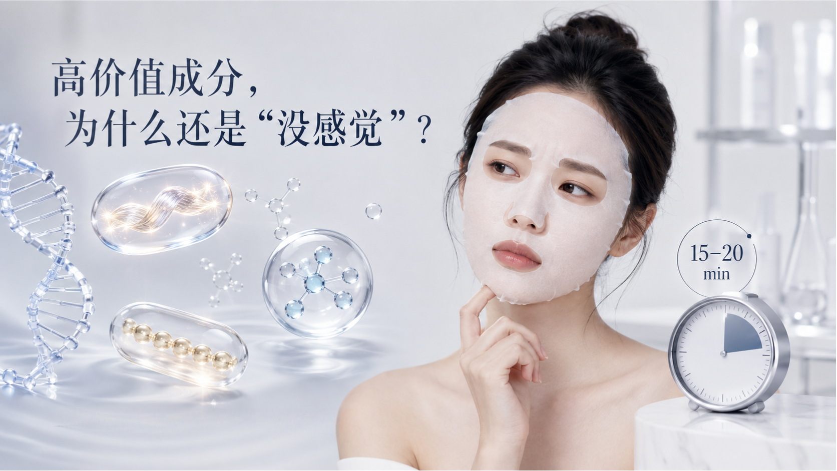 你的膜布是“洒水车”还是“导入仪”？一文看懂面膜物理层面的降维打击。